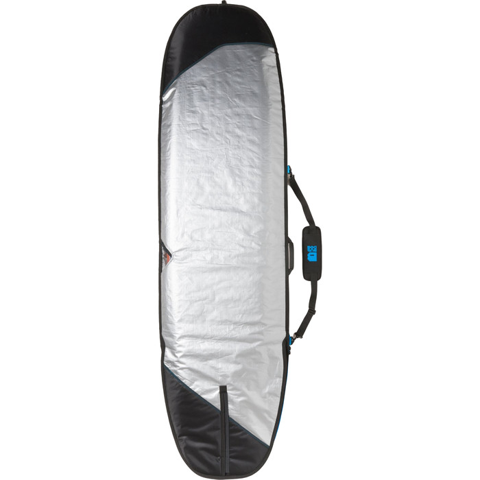 2024 Bulldog Core Mini Mal Surfboard Bag BDBBCMM - Black / Cyan